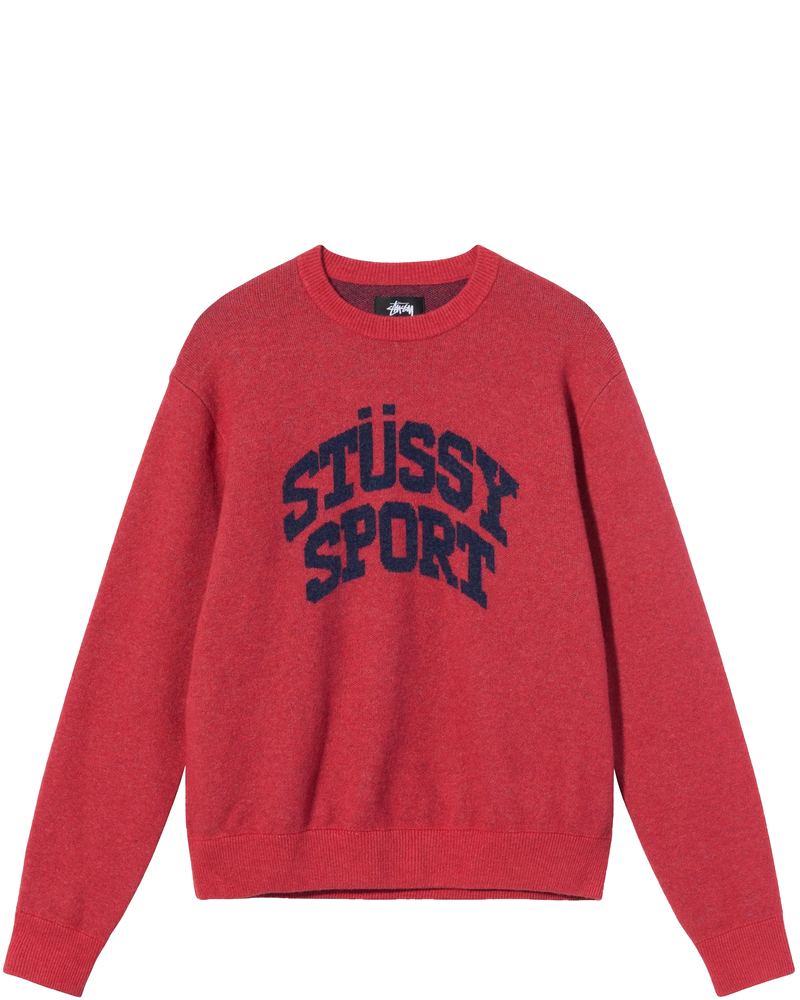 Mens Sport Sweater Red Stussy – Гарантія оригінальності
