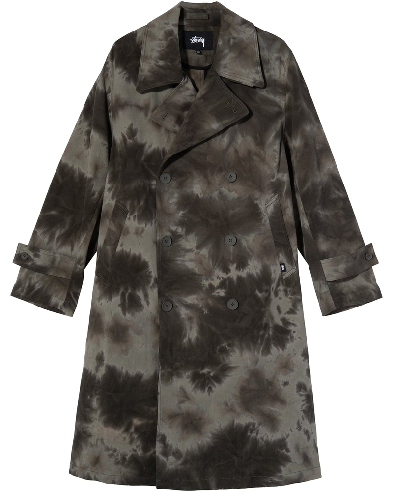 Dyed Trench Coat Stussy оригінал – Купити в Україні