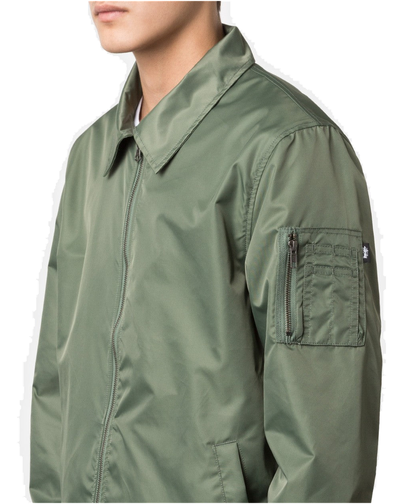 Flight Satin Coach Jacket Mens Jacket Stussy – Гарантія оригінальності