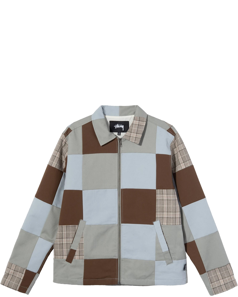 Patchwork Zip Jacket Stussy оригінал – Купити в Україні