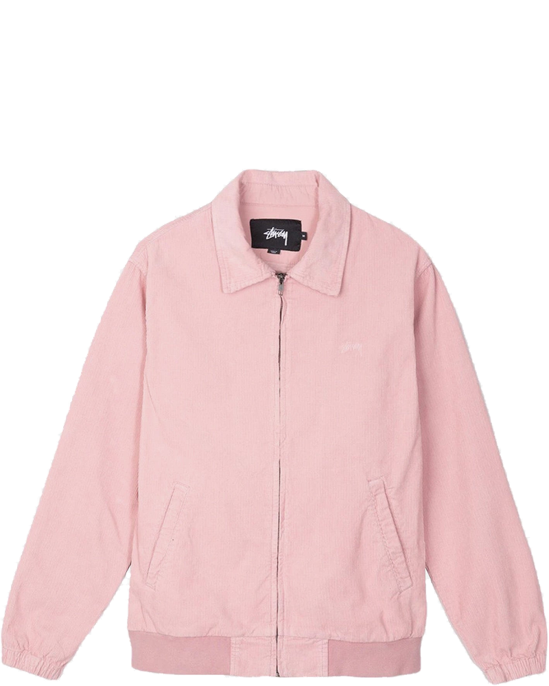Bleached Out Cord Jacket Mens Pink Stussy оригінал – Купити в Україні