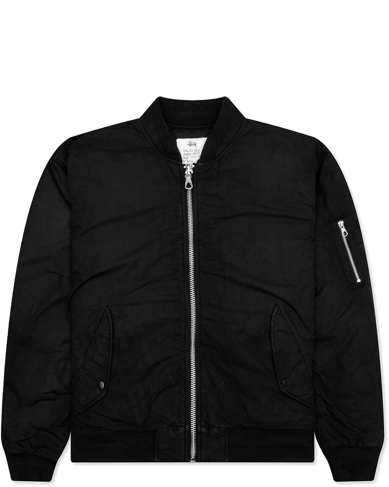 Оригінальна Quilted Bomber Waxed Stussy