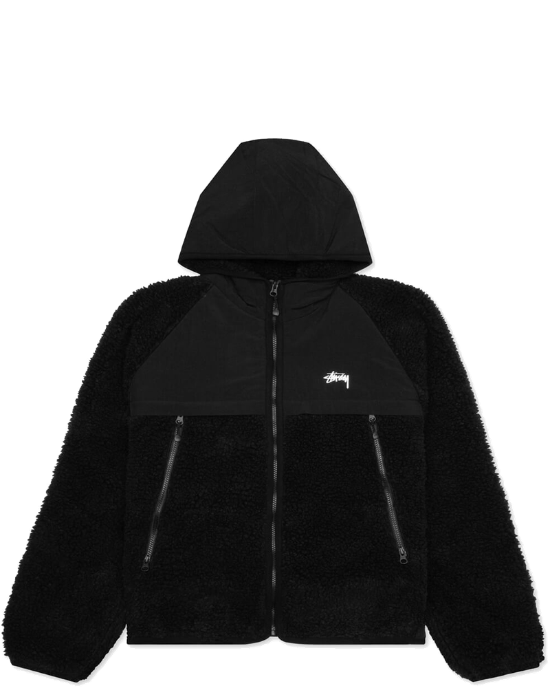 Оригінальна Sherpa Paneled Hooded Jacket Stussy