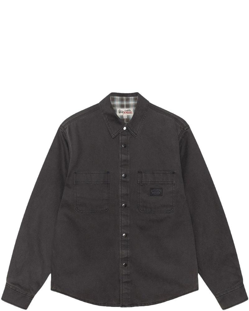 Heavy Washed Canvas Shirt Stussy оригінал – Купити в Україні