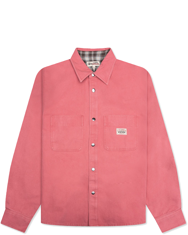 Heavy Washed Canvas Shirt Stussy оригінал – Купити в Україні