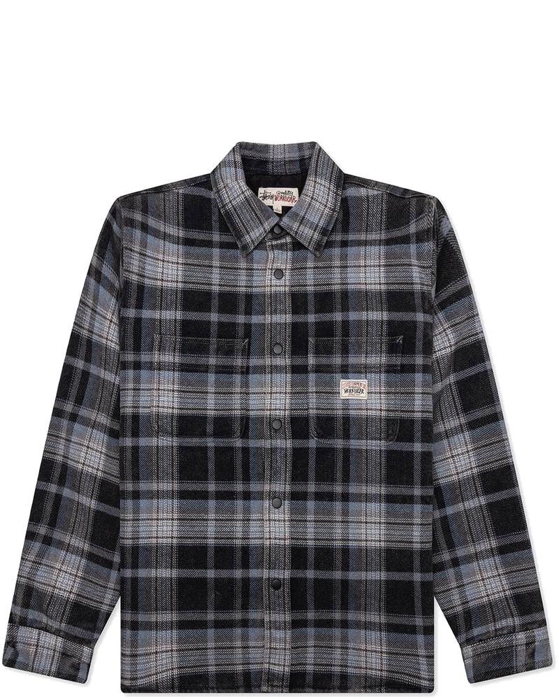 Heavy Washed Plaid Shirt Stussy – Гарантія оригінальності