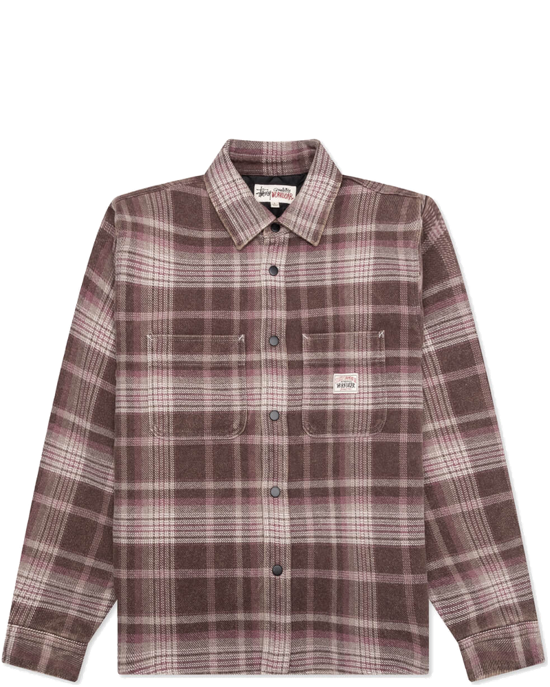 Heavy Washed Plaid Shirt Stussy – Гарантія оригінальності