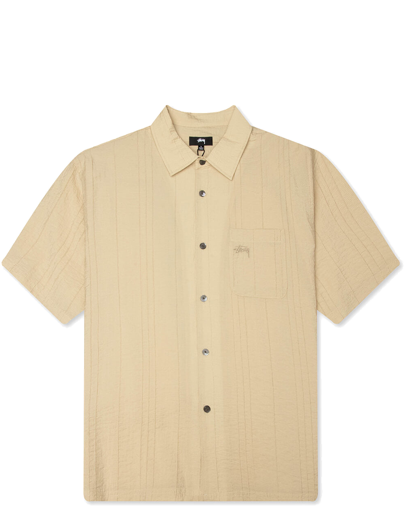 Pleated Textured Shirt Stussy – Гарантія оригінальності