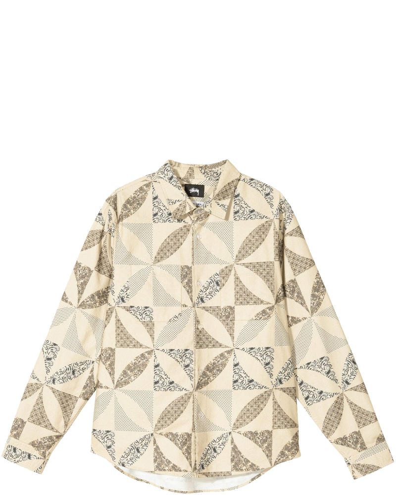 Оригінальна Quilt Pattern Shirt Stussy