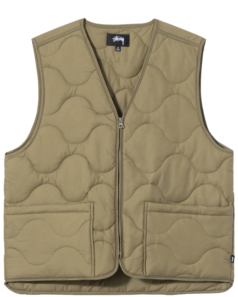 Mens Quilted Liner Vest Stussy – Гарантія оригінальності