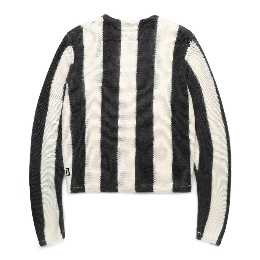 Stripe Brushed Cardigan Stussy оригінал – Купити в Україні – вид ззаду