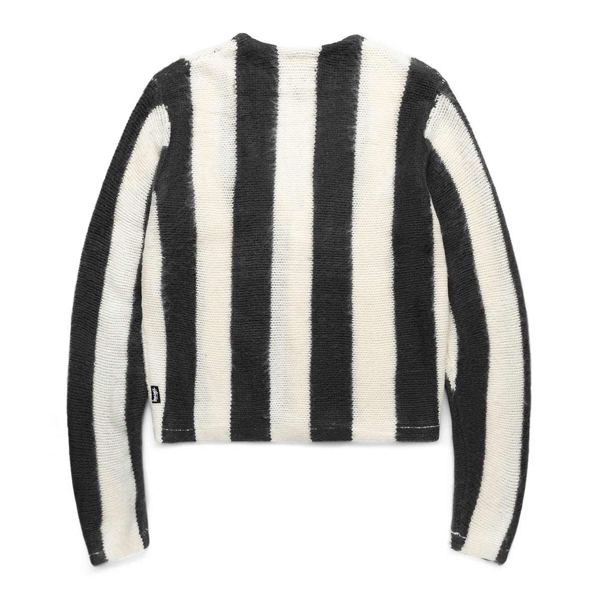 Stripe Brushed Cardigan Stussy оригінал – Купити в Україні – вид ззаду
