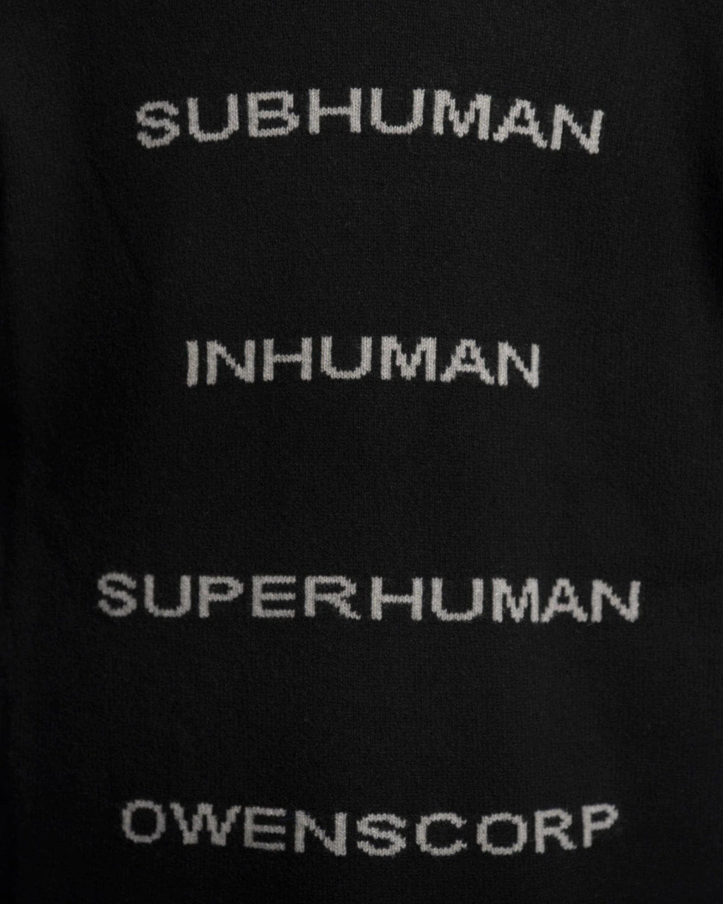 Оригінальна Subhuman Hooded Tommy In Black Rick owens – збільшений вид