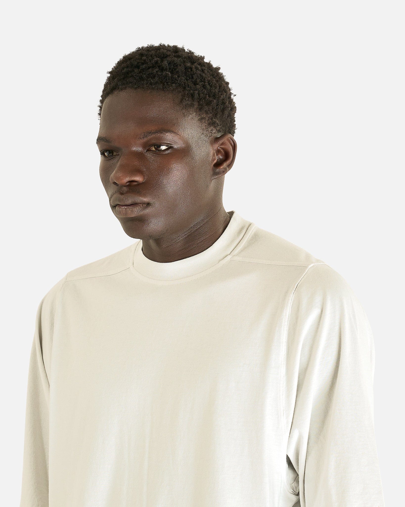 Subhuman Jumbo Ss T In Milk Wash Rick owens – Гарантія оригінальності – детальний вид