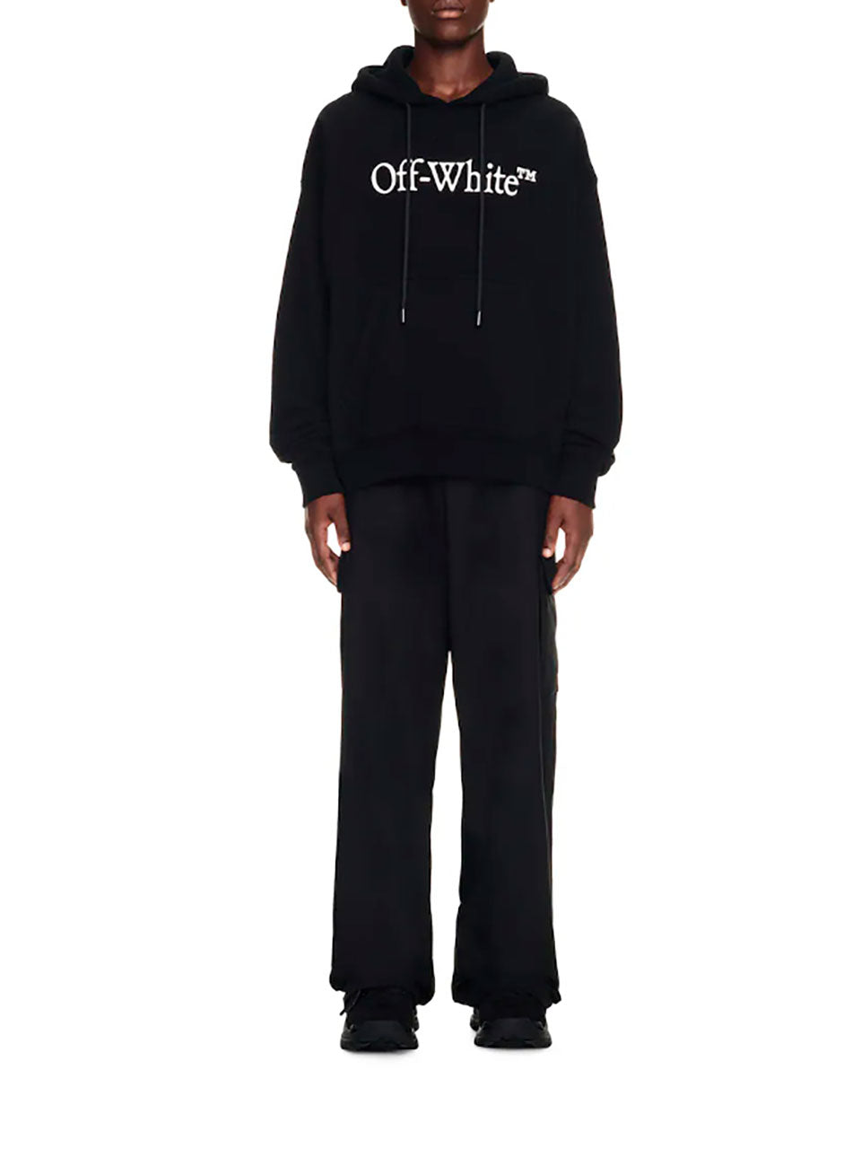 Oversize Logo Sweatshirt Off-white оригінал – Купити в Україні – вид ззаду