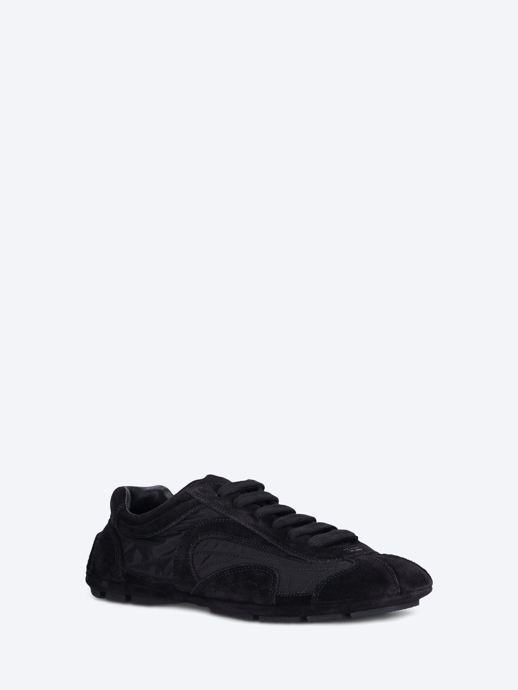 Оригінальна Suede And Nylon Sneakers Prada – вид ззаду