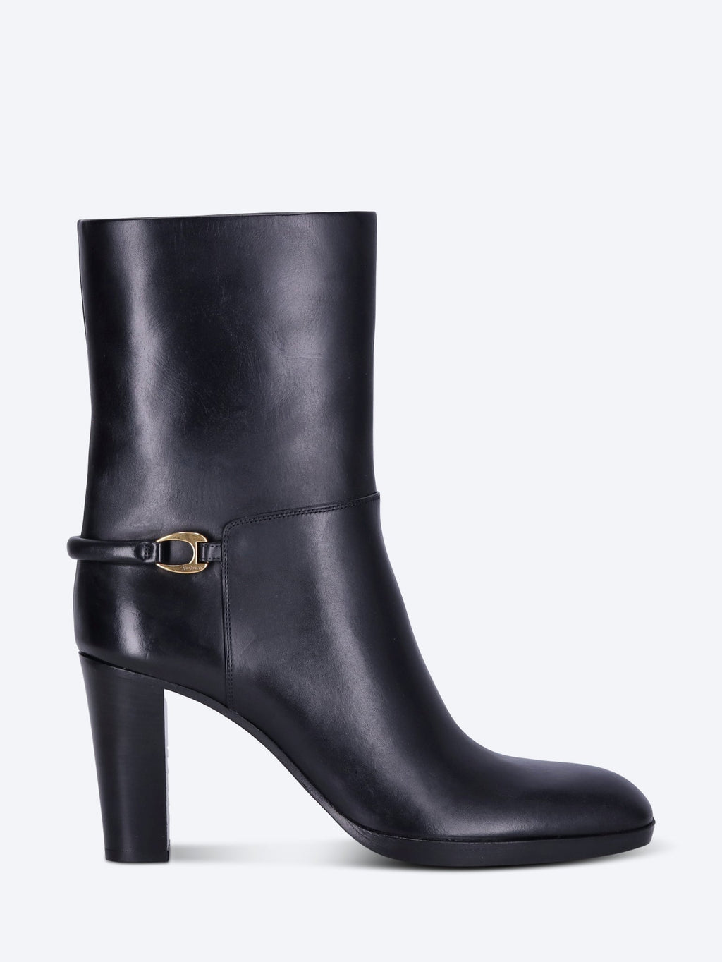 Оригінальна Sulpice 80 Smooth Leather Ankle Boots Saint laurent – боковий вид