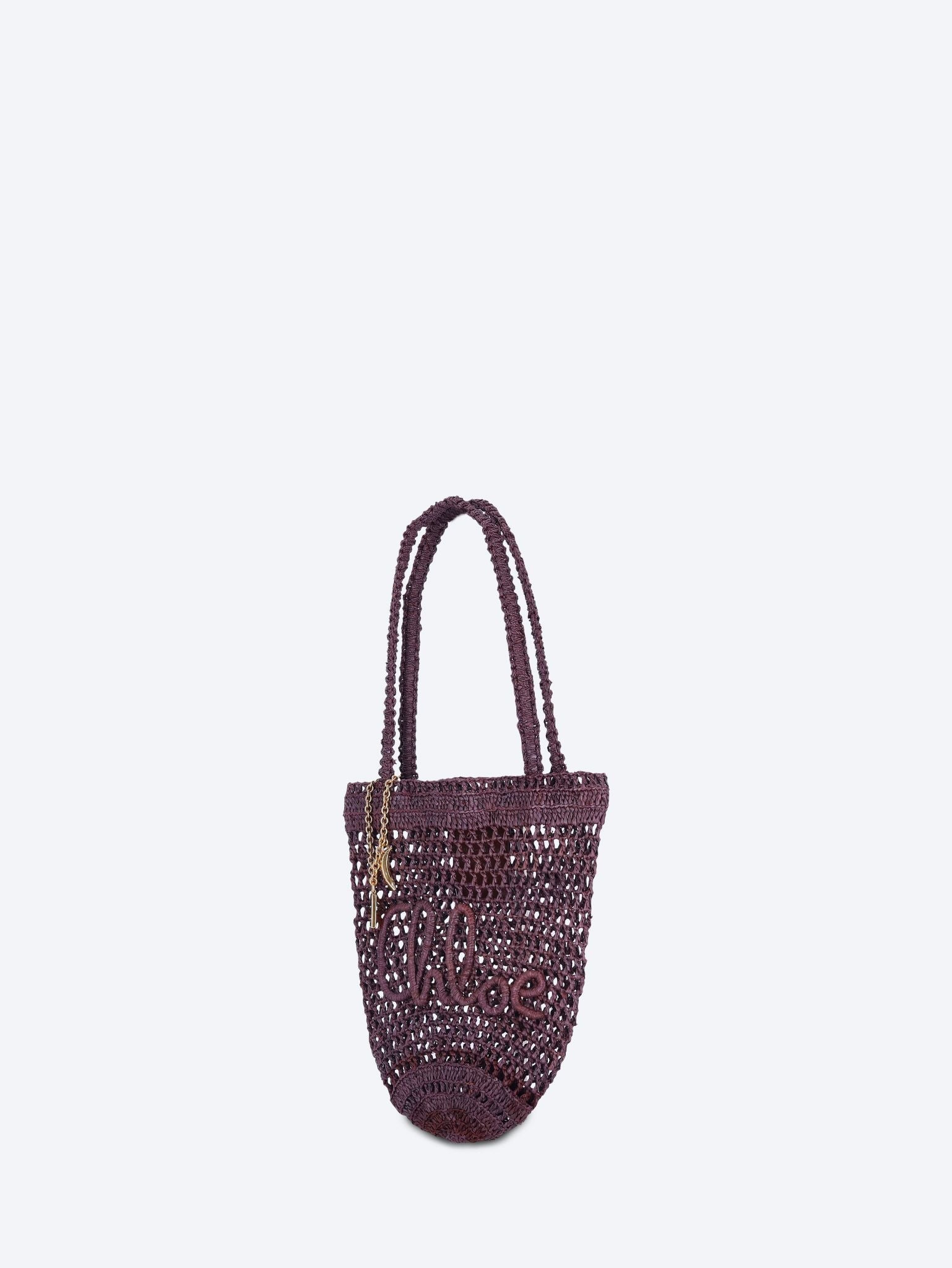 Оригінальна Summer banana small tote bag CHLOE – вид ззаду