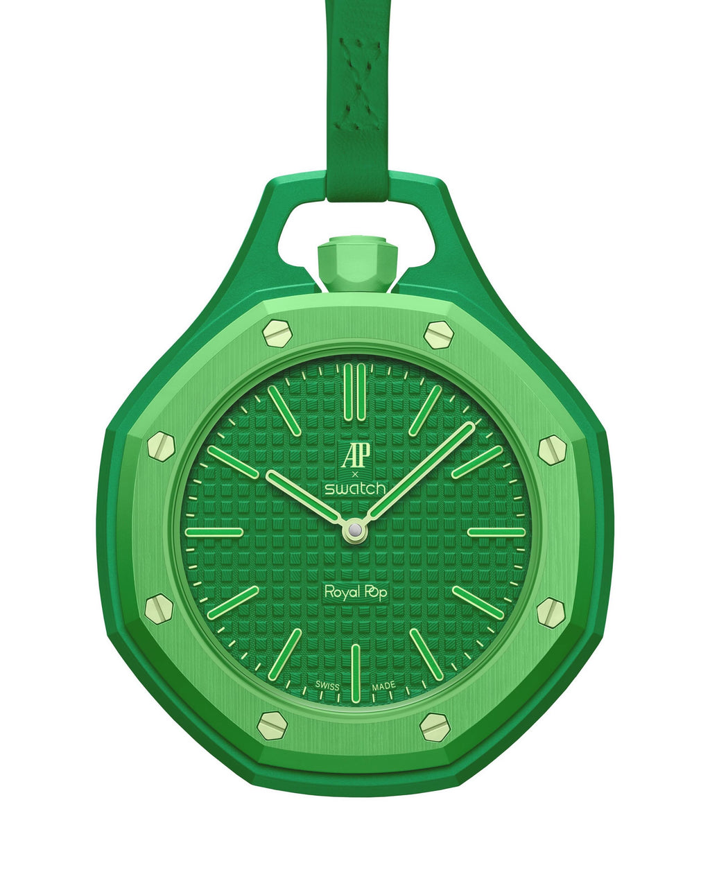 Swatch x AP Royal Pop Green Eight pocket watch — buy in Ukraine