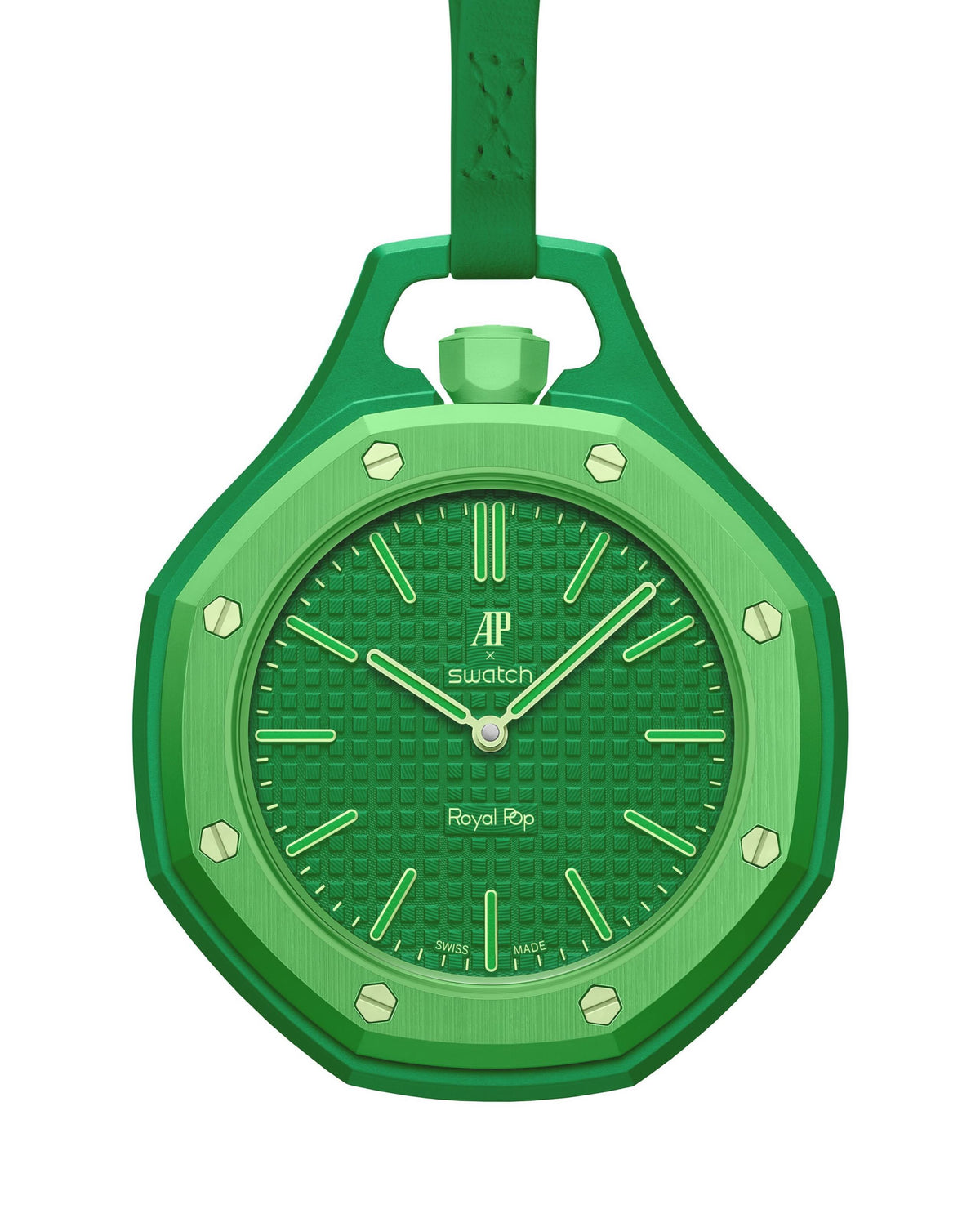 Swatch x AP Royal Pop Green Eight pocket watch — buy in Ukraine