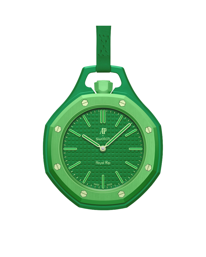 Swatch x AP Royal Pop Green Eight pocket watch — buy in Ukraine