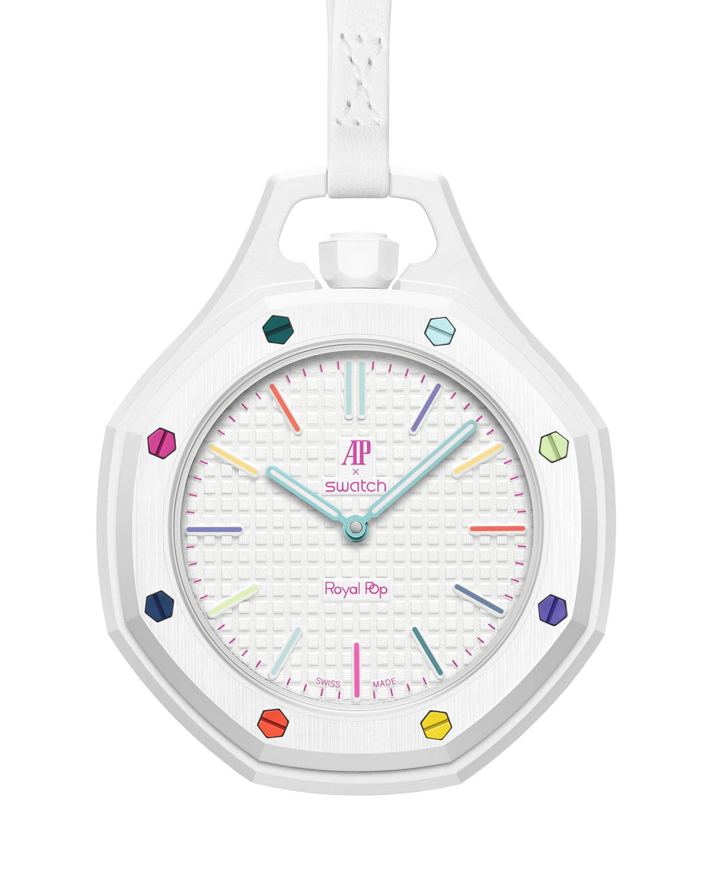 Swatch x AP Royal Pop Huit Blanc pocket watch — buy in Ukraine