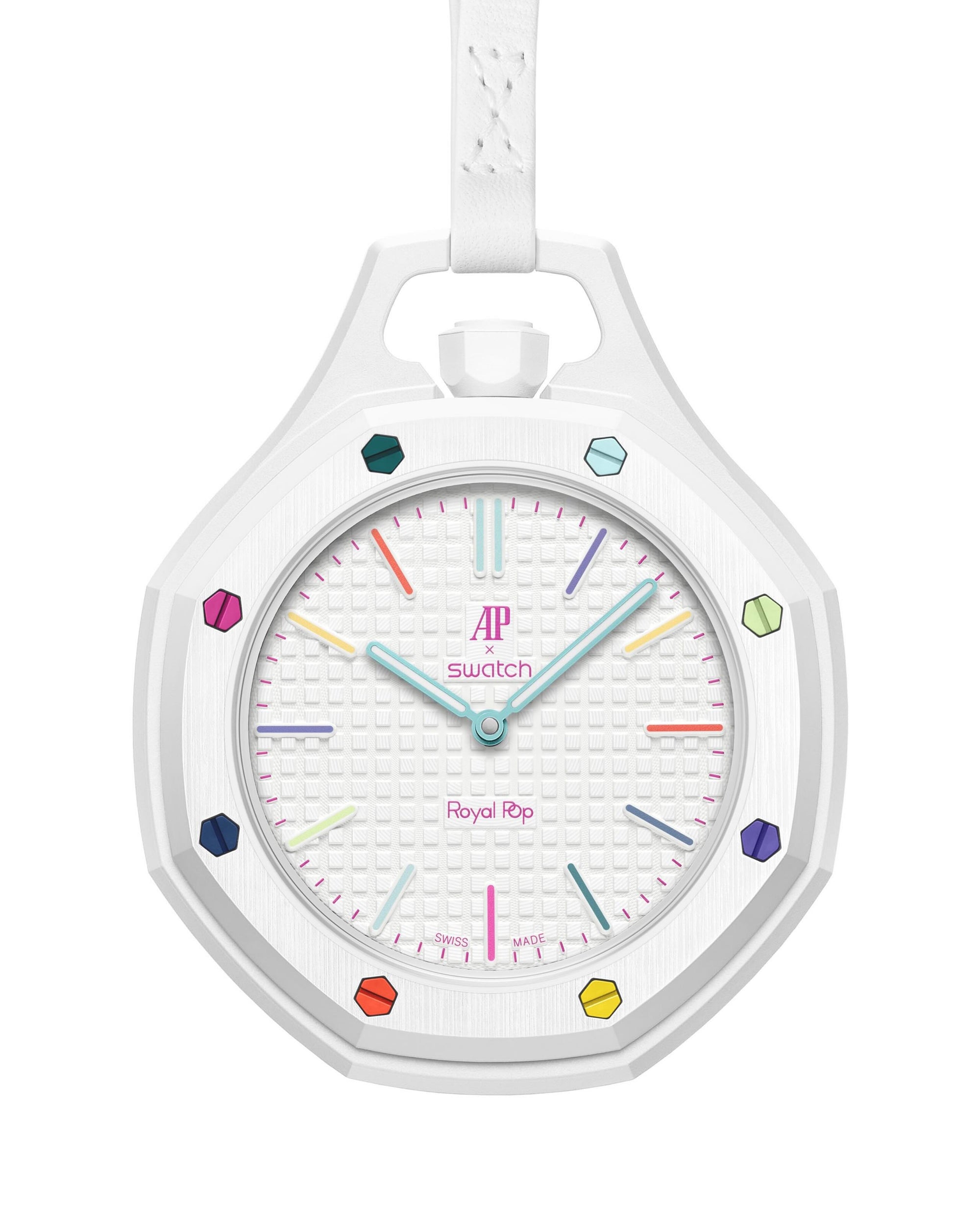 Swatch x AP Royal Pop Huit Blanc pocket watch — buy in Ukraine