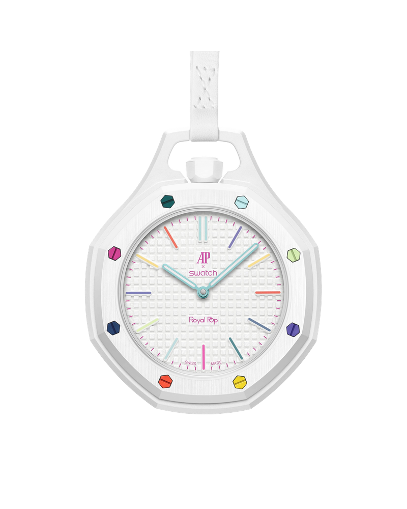 Swatch x AP Royal Pop Huit Blanc pocket watch — buy in Ukraine