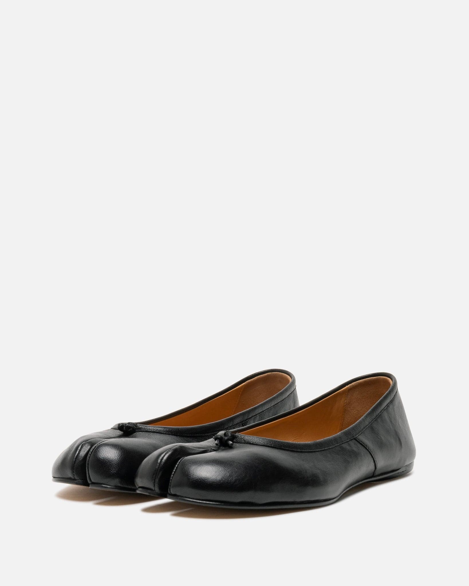 Tabi Ballerina Flat In Black Maison margiela оригінал – Купити в Україні – вид ззаду