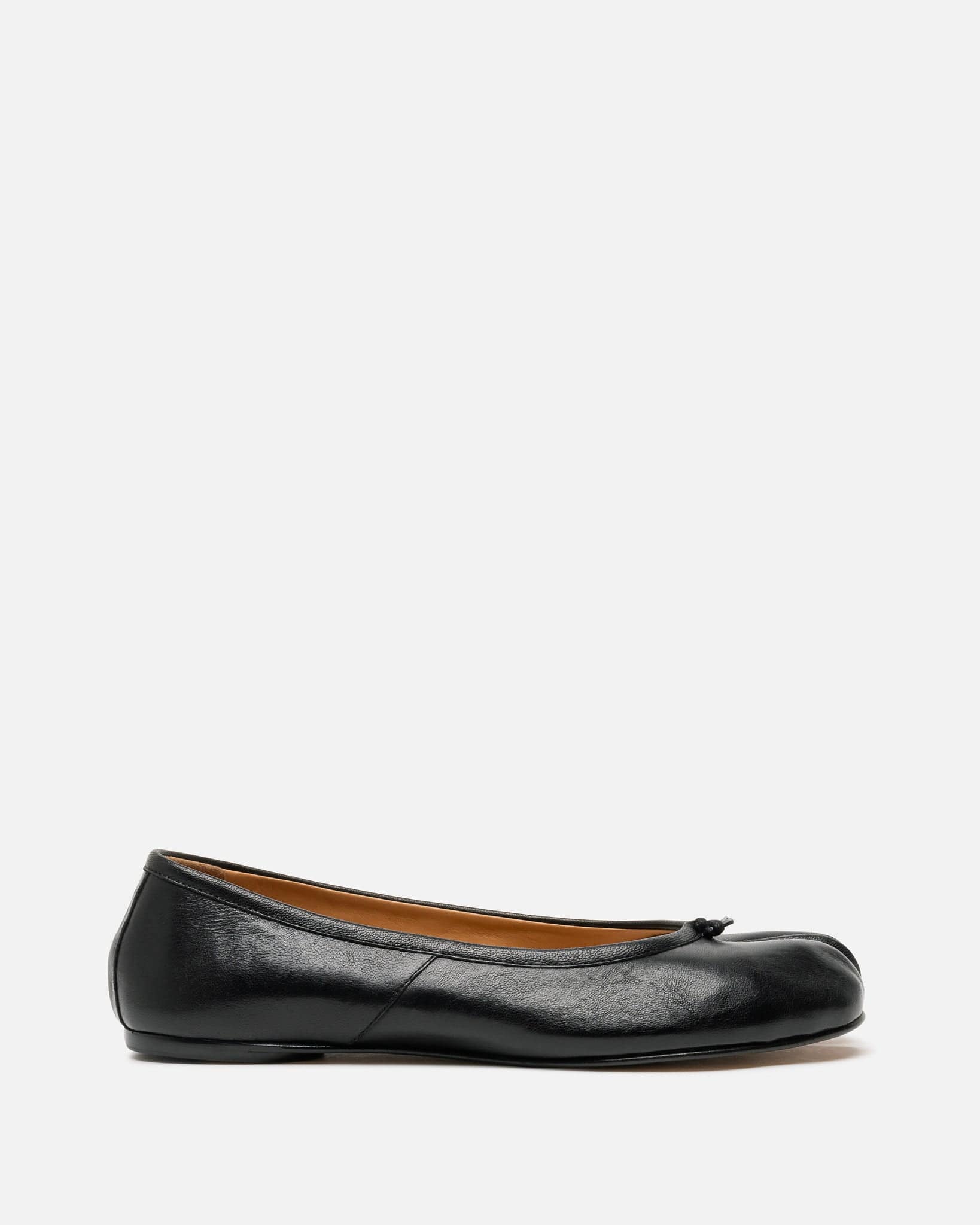 Tabi Ballerina Flat In Black Maison margiela оригінал – Купити в Україні – боковий вид