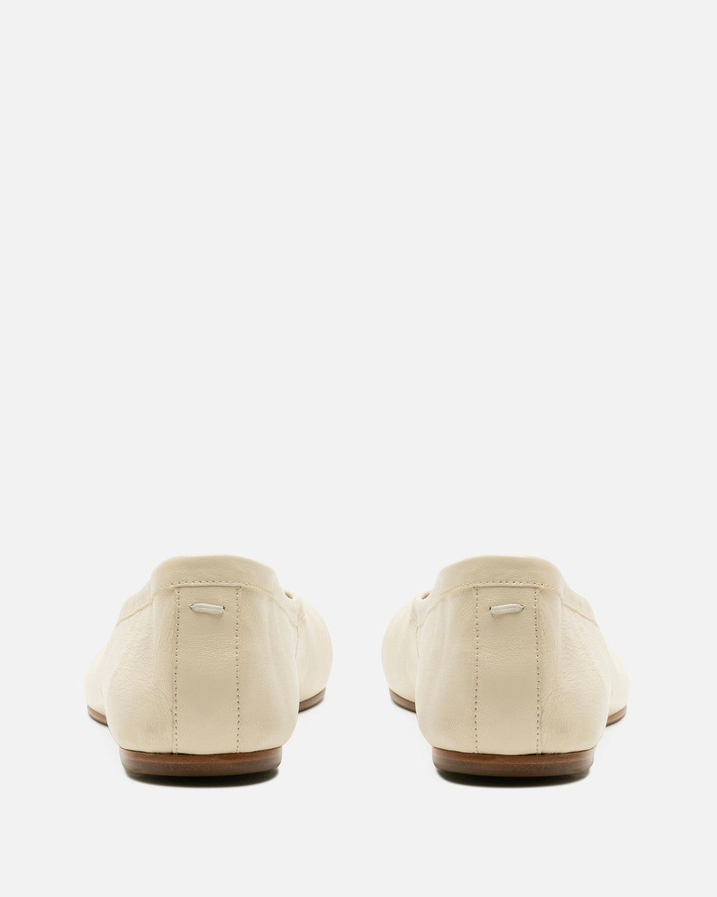 Tabi Ballerina Flat In White Maison margiela – Гарантія оригінальності – збільшений вид