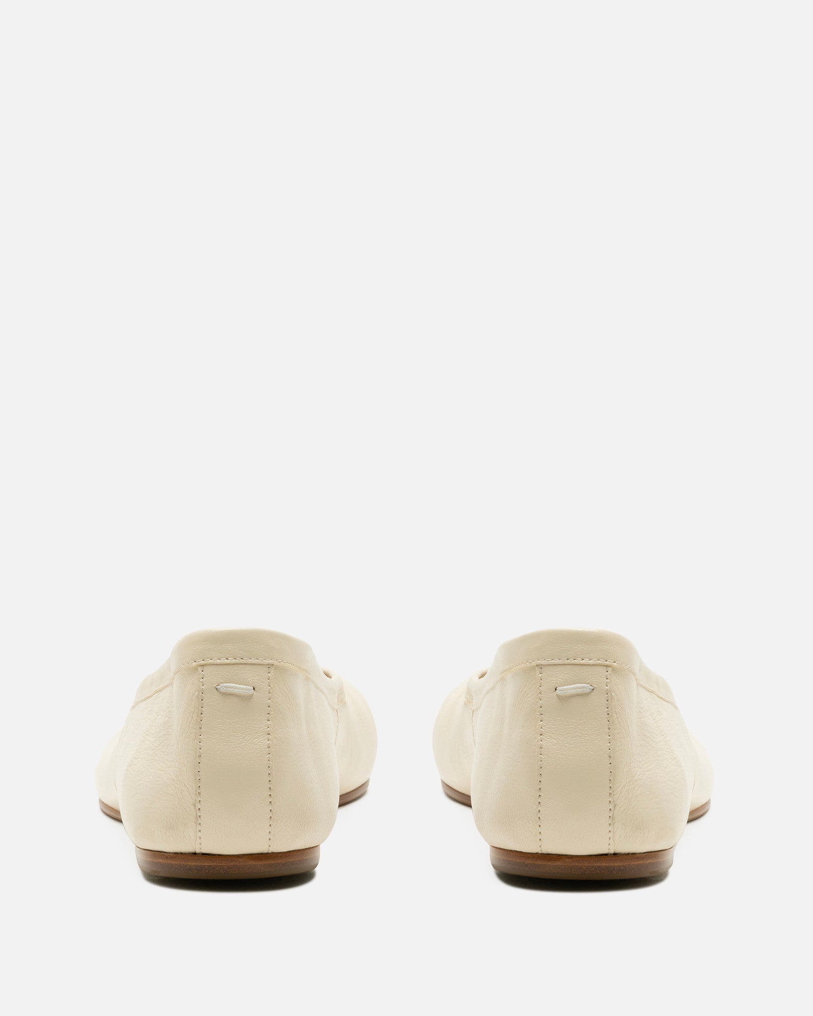 Tabi Ballerina Flat In White Maison margiela – Гарантія оригінальності – збільшений вид