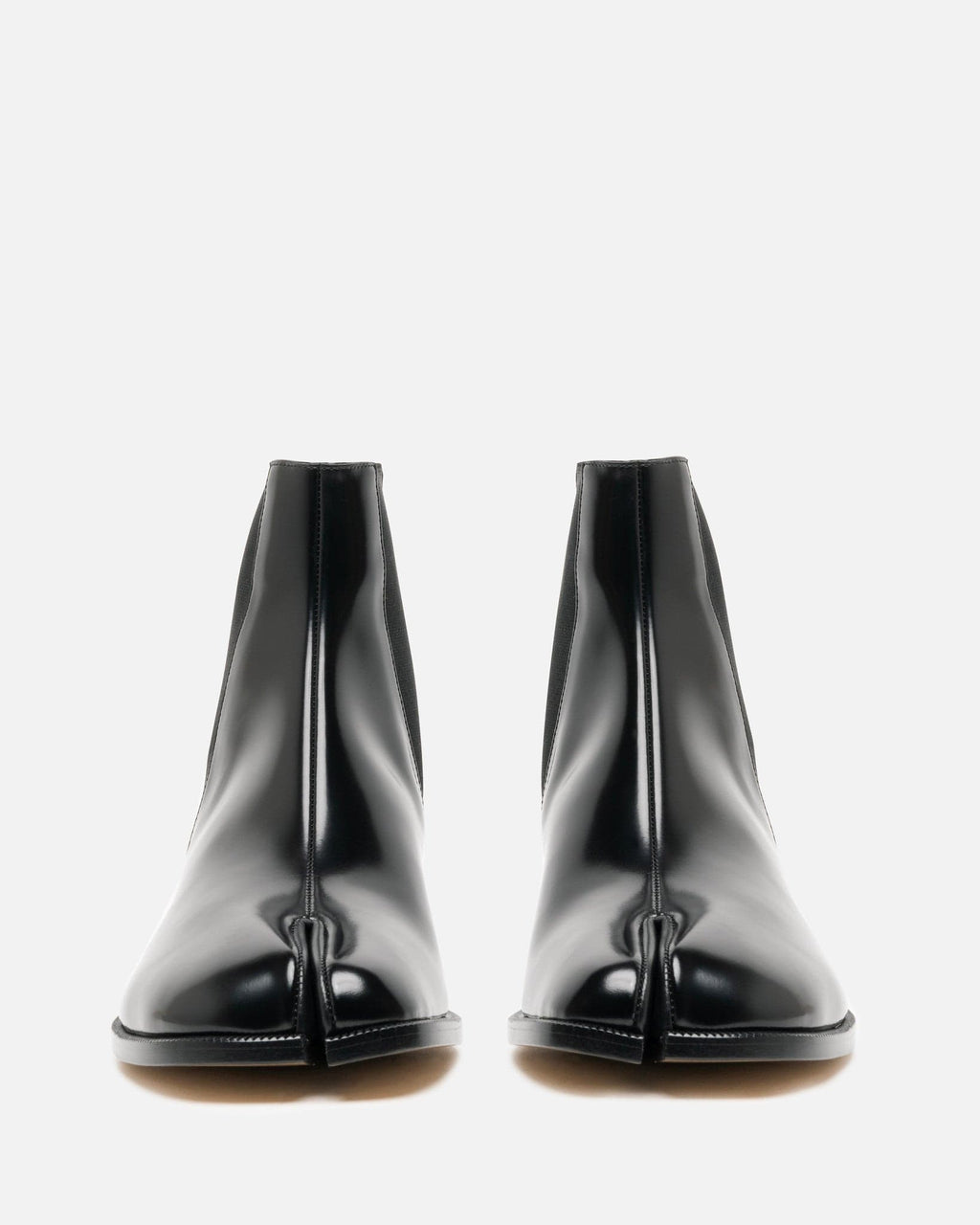 Tabi Chelsea Boots In Black Maison margiela – Гарантія оригінальності – вид ззаду