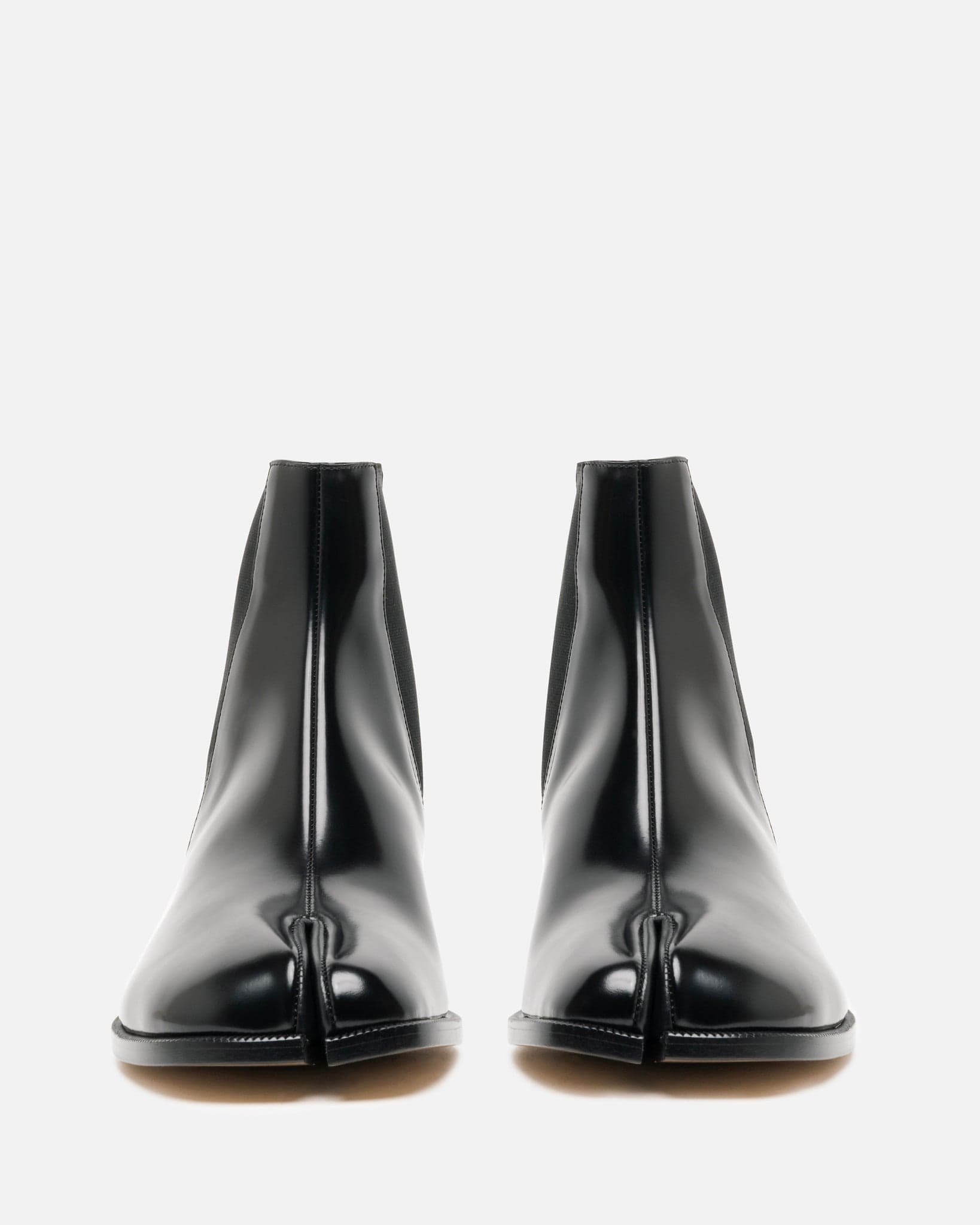Tabi Chelsea Boots In Black Maison margiela – Гарантія оригінальності – вид ззаду