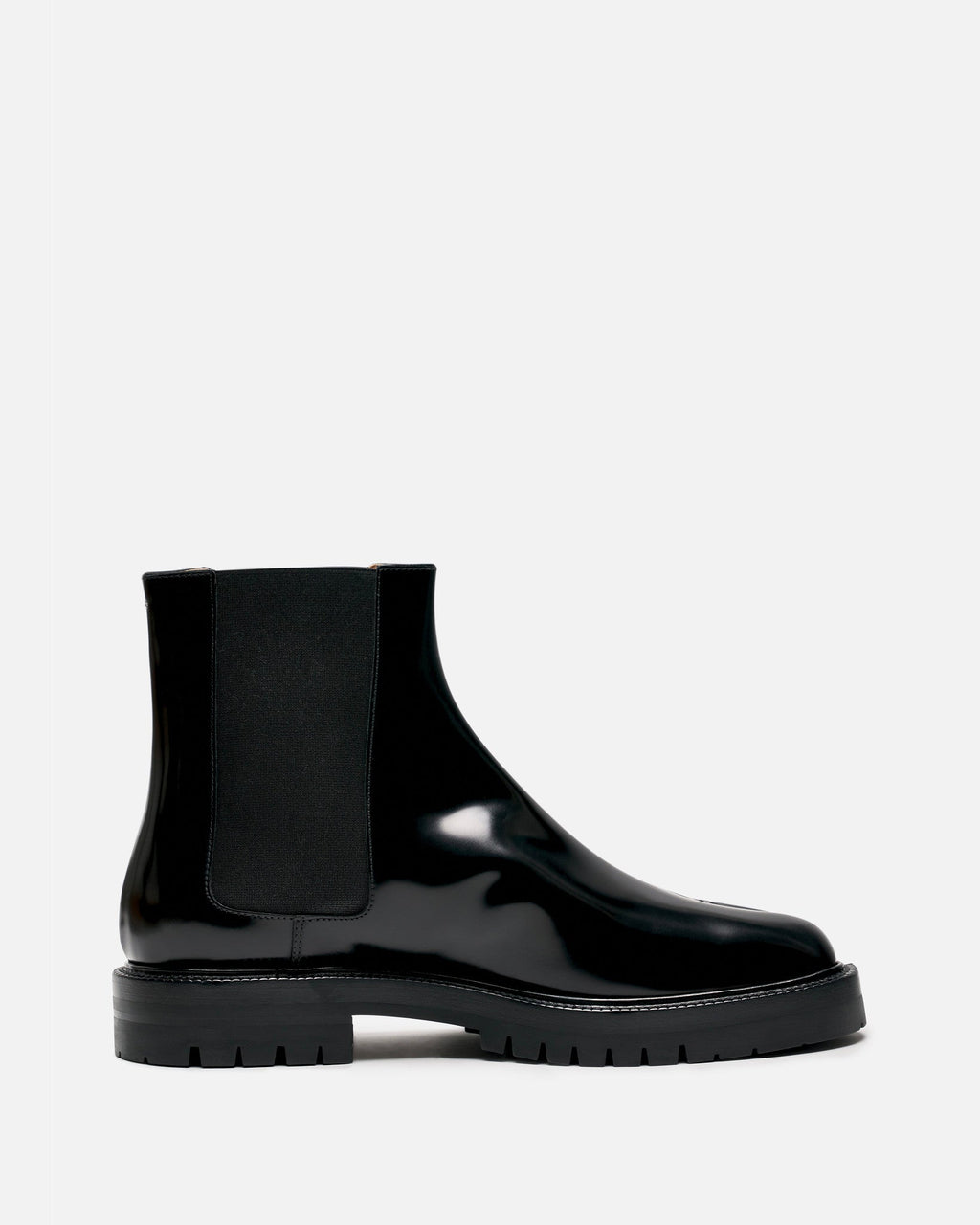 Оригінальна Tabi County Chelsea Boot In Black Maison margiela – боковий вид