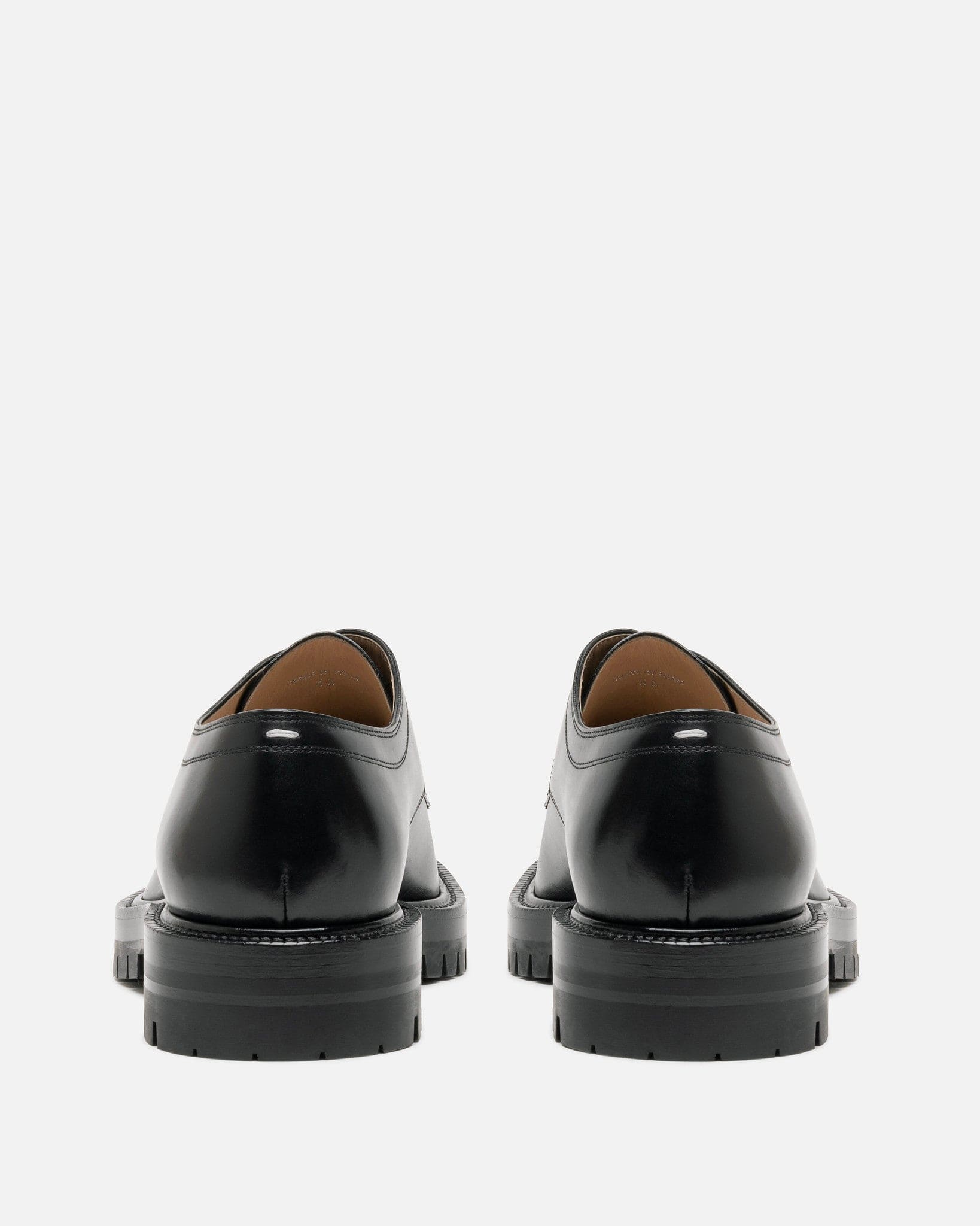 Оригінальна Tabi County Lace-Up Shoe In Black Maison margiela – детальний вид