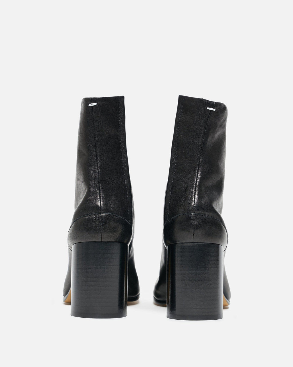 Tabi Leather Ankle Boots In Black Maison margiela оригінал – Купити в Україні – детальний вид