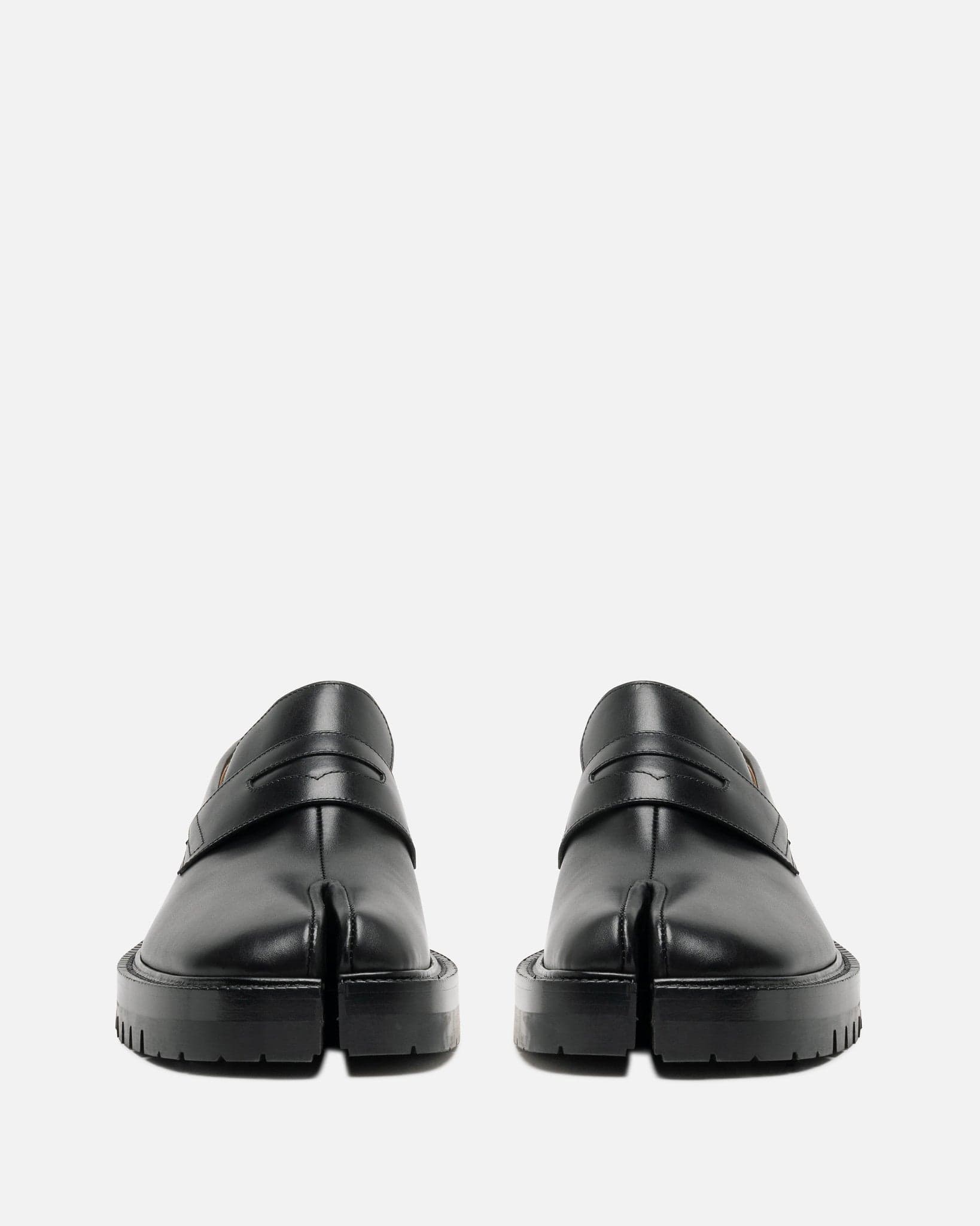 Tabi Loafers In Black Maison margiela оригінал – Купити в Україні – вид ззаду