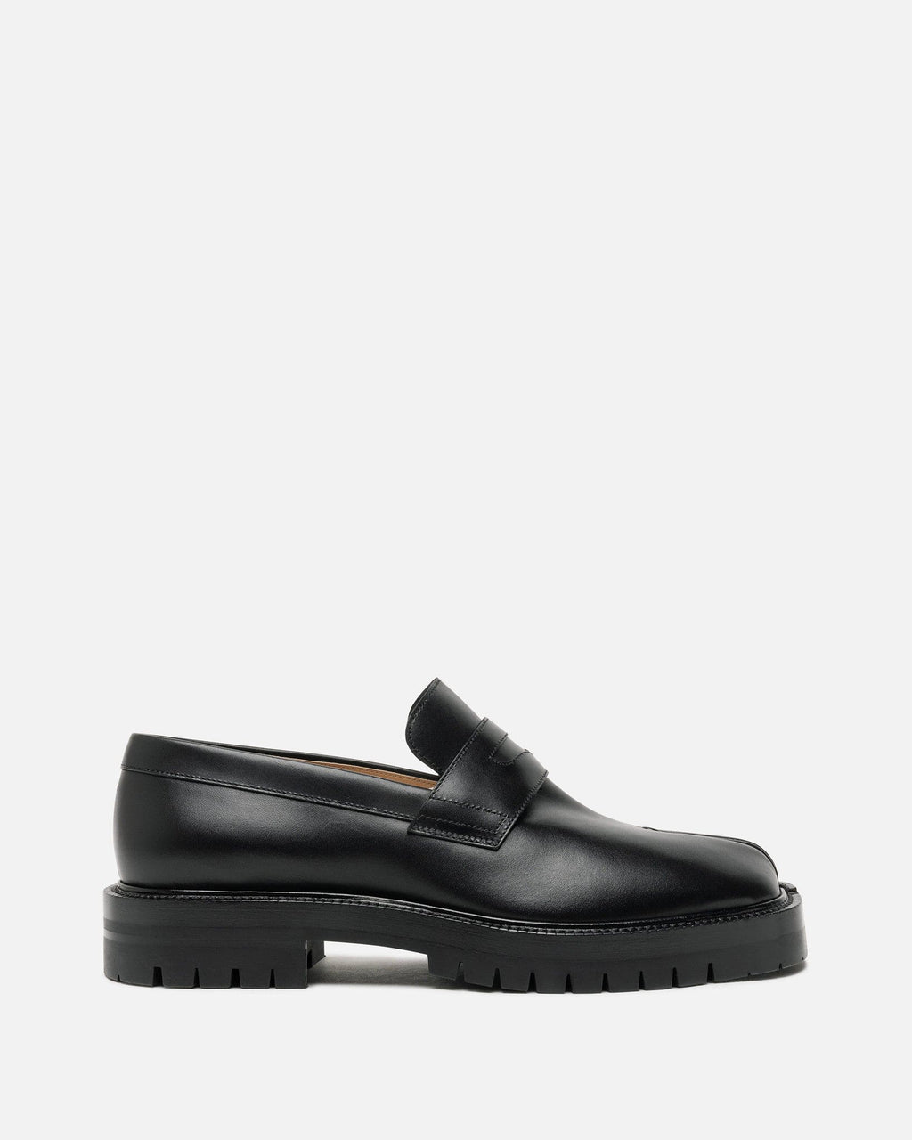 Tabi Loafers In Black Maison margiela оригінал – Купити в Україні – боковий вид