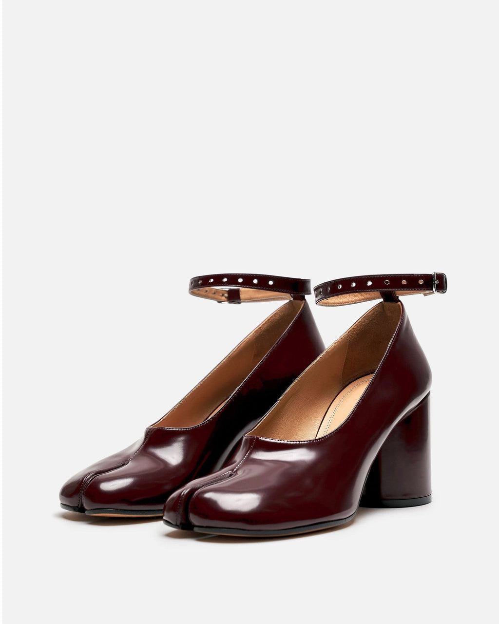 Оригінальна Tabi Pumps In Bordeaux Maison margiela – збільшений вид