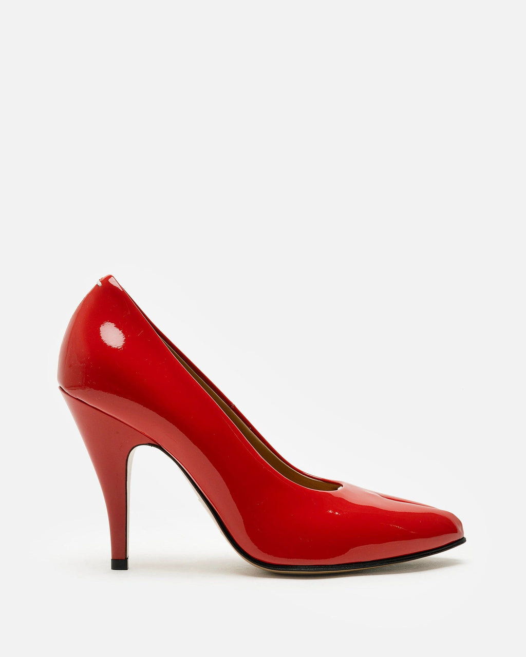 Tabi Pumps In Poppy Red Maison margiela оригінал – Купити в Україні – боковий вид