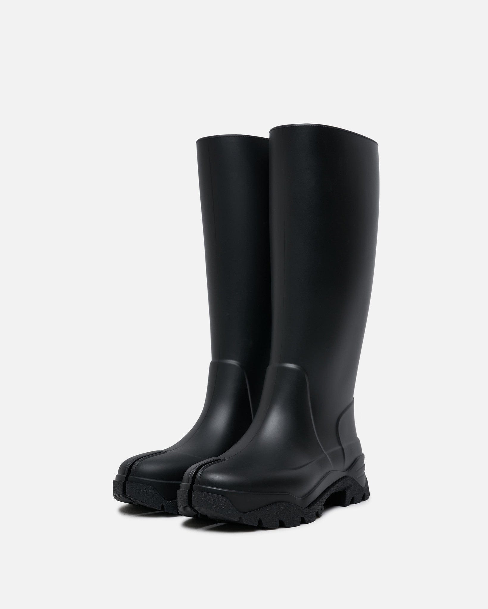 Tabi Rain Boot In Black Raven Maison margiela – Гарантія оригінальності – вид ззаду