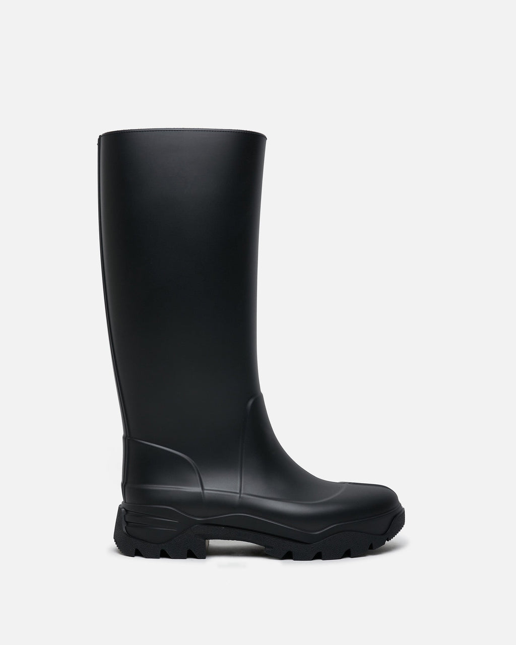 Tabi Rain Boot In Black Raven Maison margiela – Гарантія оригінальності – боковий вид