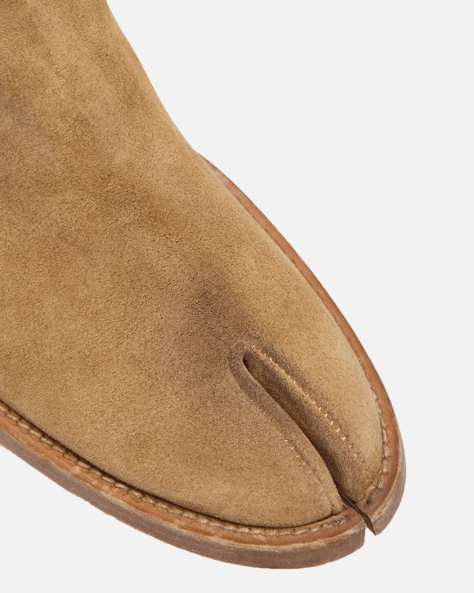 Оригінальна Tabi Western Boots In Medal Bronze Maison margiela – вид ззаду