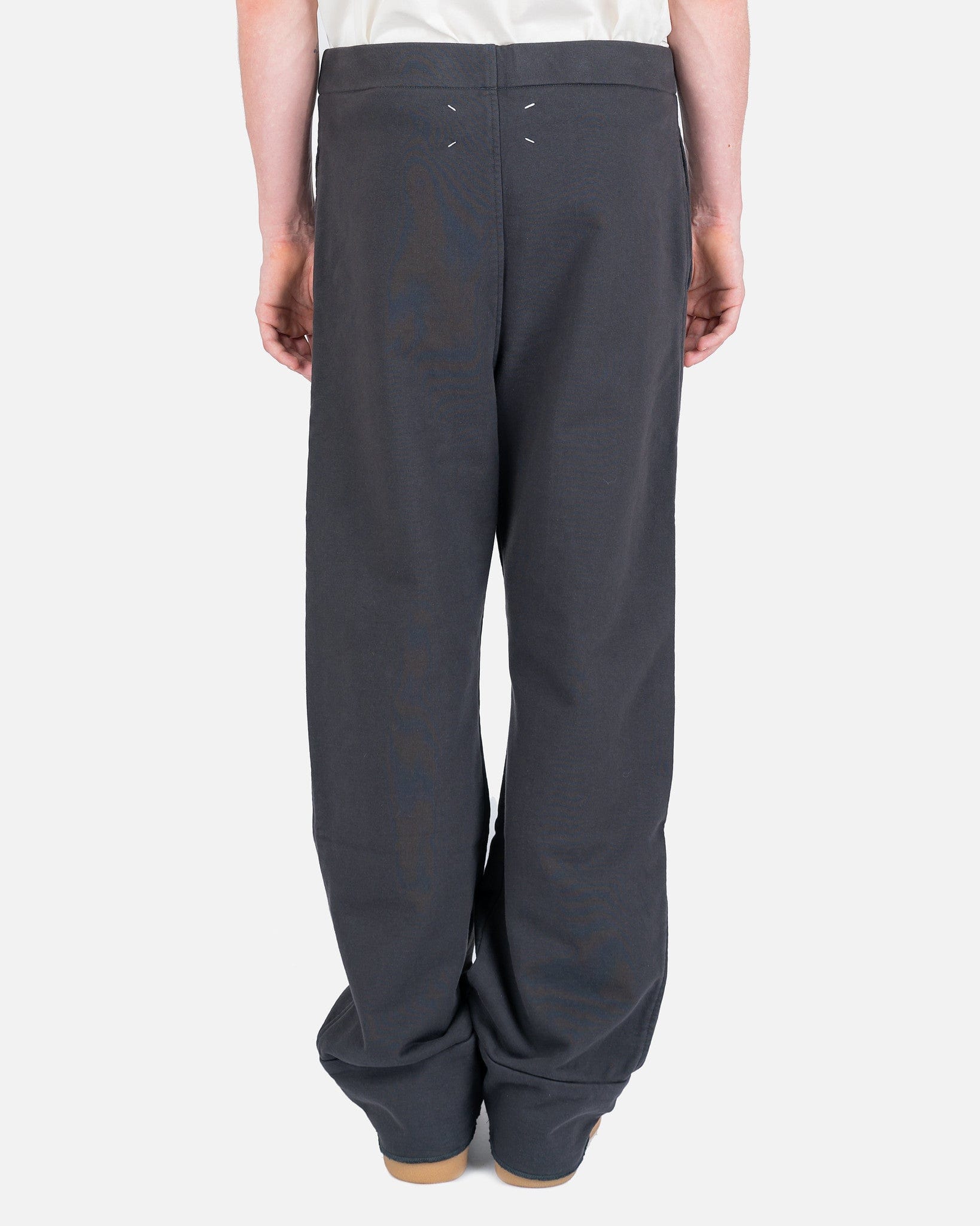 Tailored Trousers In Steel Grey Maison margiela – Гарантія оригінальності – детальний вид