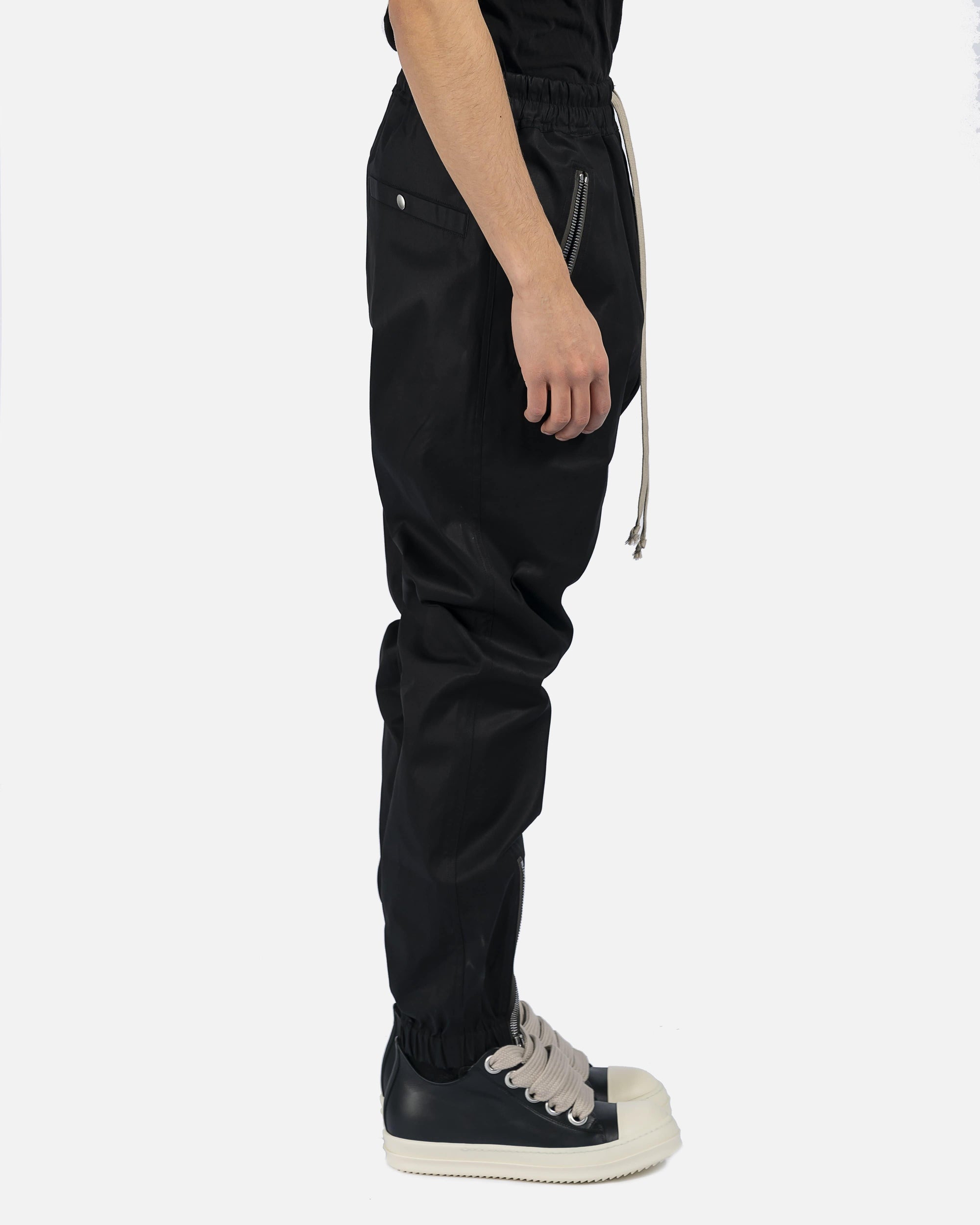 Tecuatl Track Pant In Black Rick owens – Гарантія оригінальності – детальний вид
