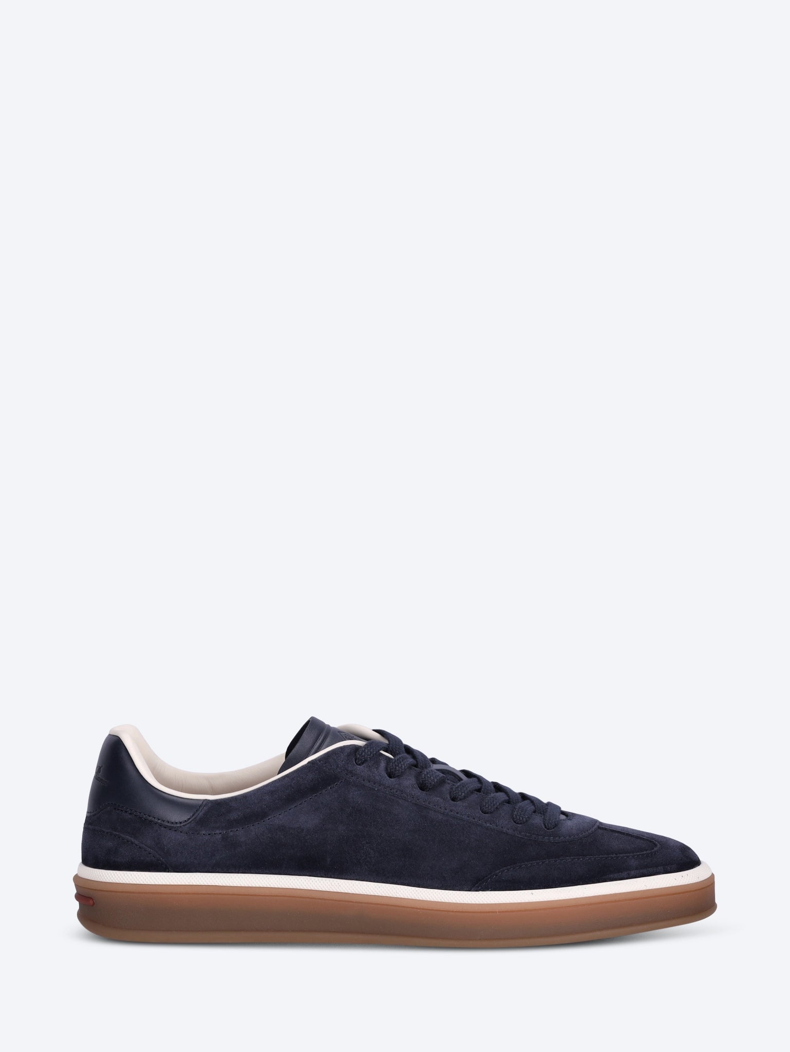 Tennis Walk Suede Sneakers Loro piana – Гарантія оригінальності – боковий вид