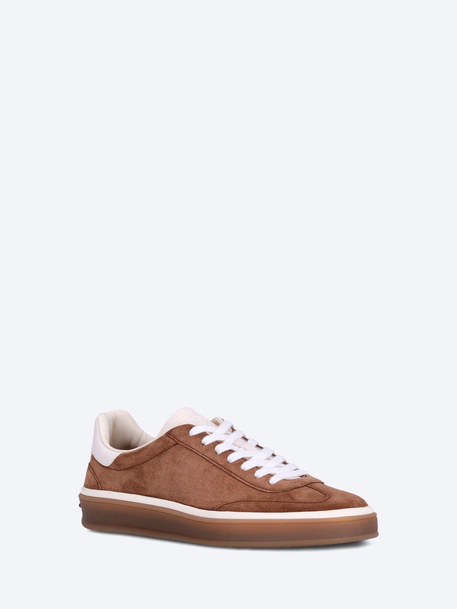 Tennis Walk Suede Sneakers Loro piana – Гарантія оригінальності – вид ззаду