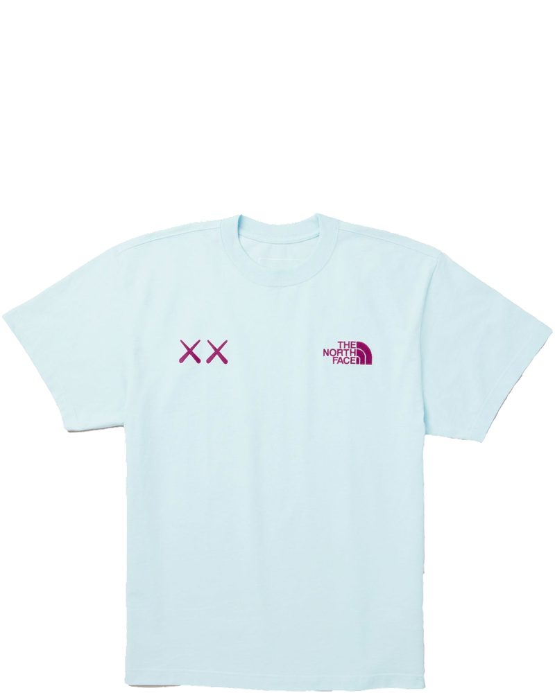 XX Kaws Mens Ss Tee Ice Blue The north face – Гарантія оригінальності