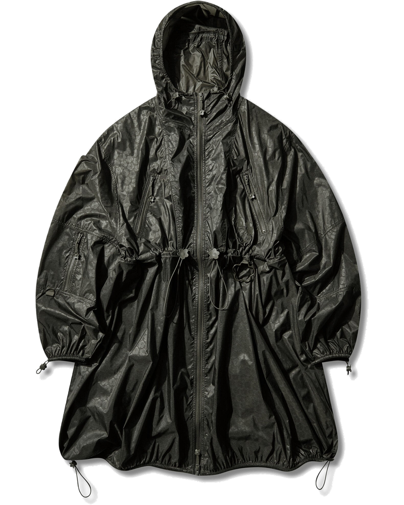 Оригінальна Womens Cecilie Bahnsen Emma Long Wind Jacket Forest Night Green The north face